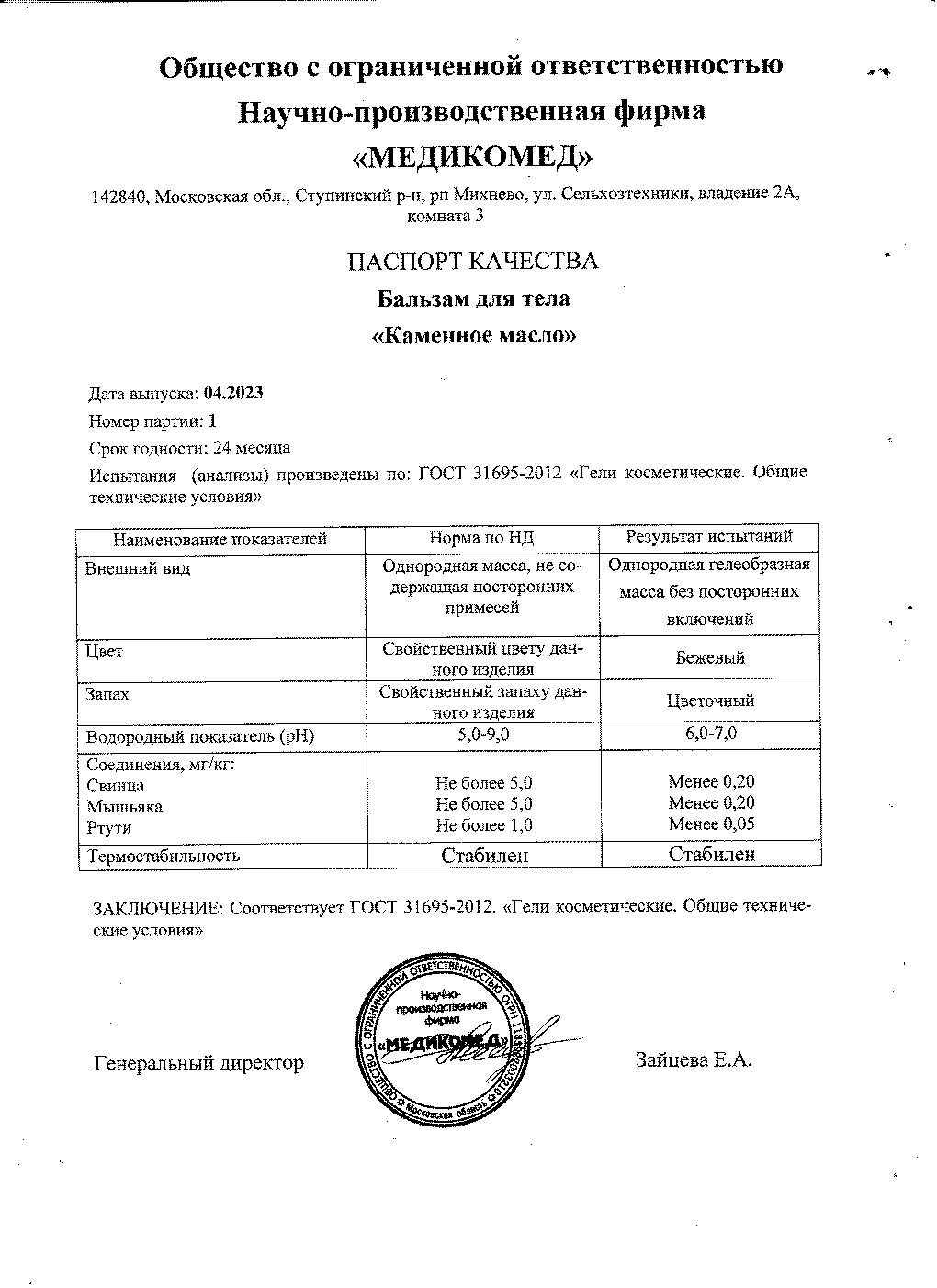 Паспорт №042023
